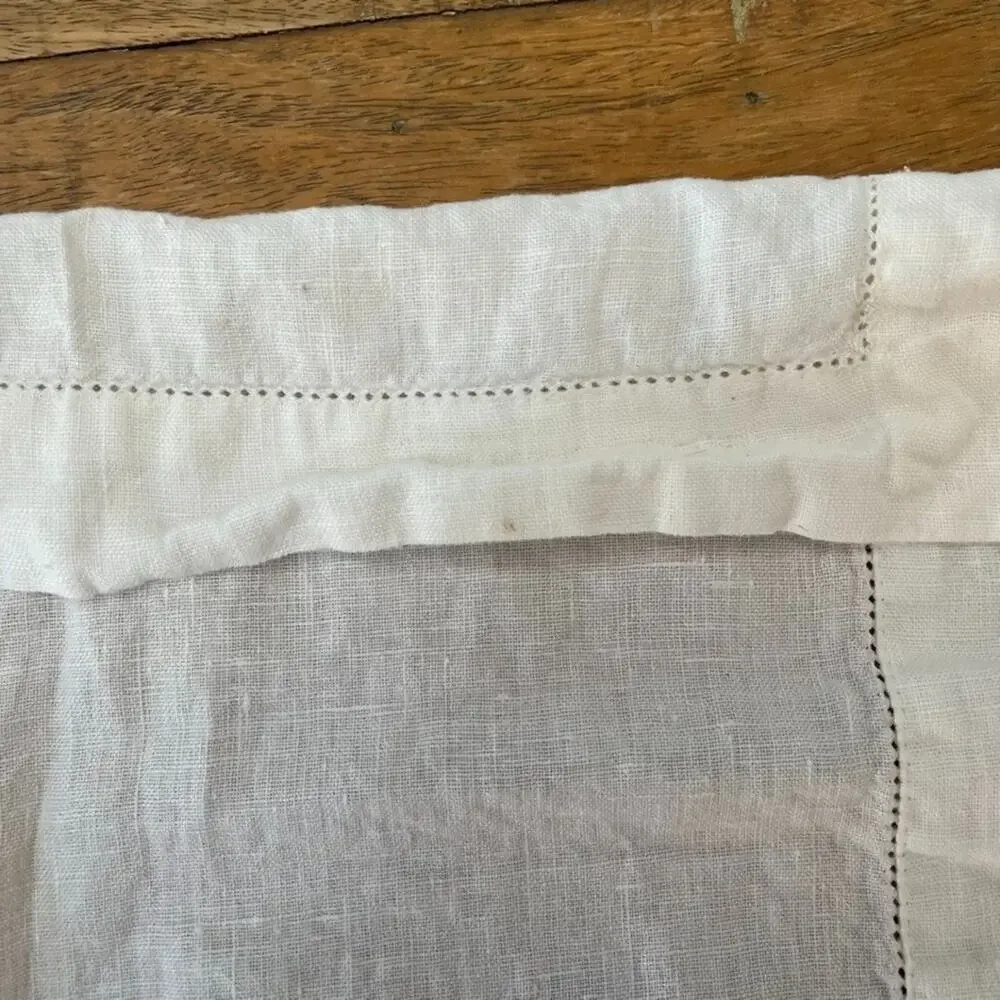 IKEA Gullmaj Ivory Cloth Napkins 14 X 15 Linen Cotton Blend